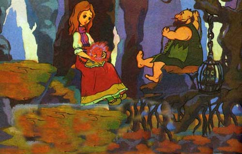 Про белую розу, которая умела краснеть. Русская народная сказка