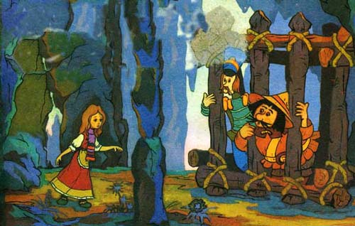 Про белую розу, которая умела краснеть. Русская народная сказка