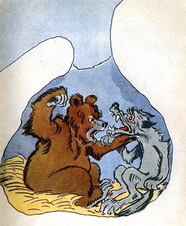 Зайцы и Волк. Михалков С.В.