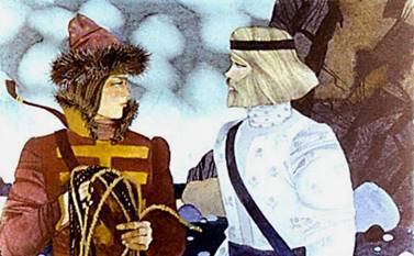 Иван Царевич и Белый Полянин. Русские народные сказки