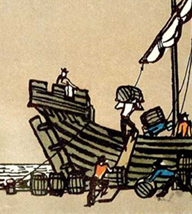 Английские баллады. Робин Гуд делит золото