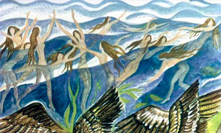 Русская народная сказка. Сказка о морском царе и Настасье Премудрой