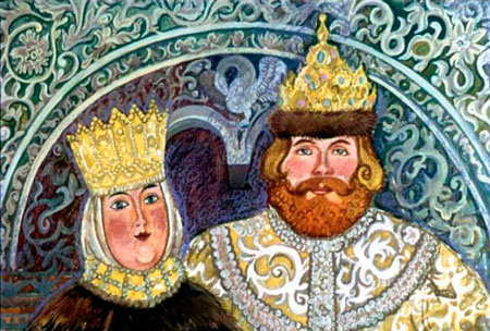 Русская народная сказка. Сказка о морском царе и Настасье Премудрой