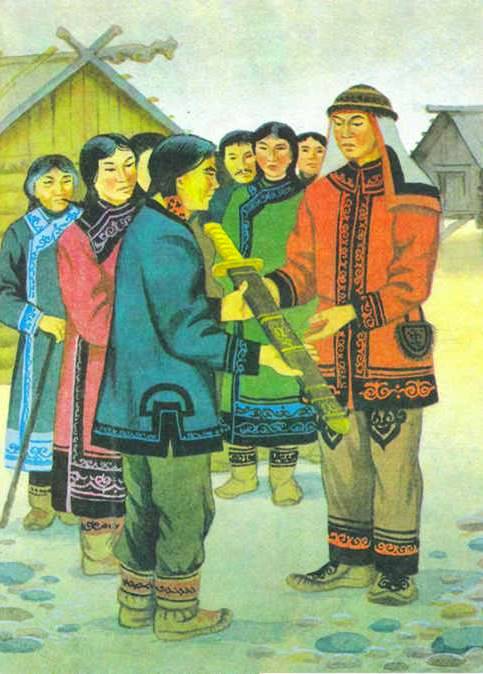 Ульчская сказка. Мыргы